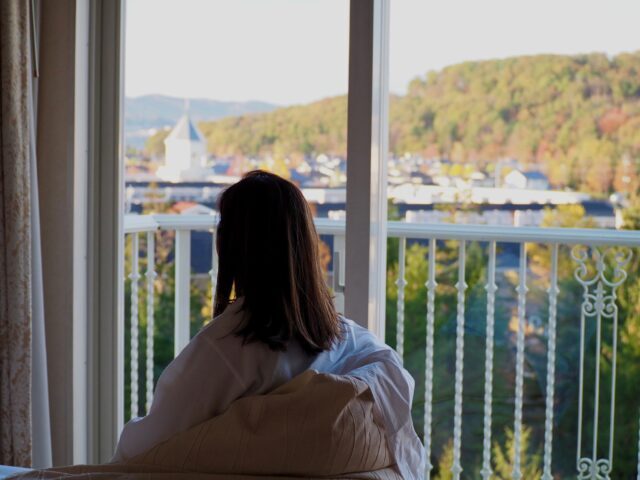 仙台ロイヤルパークホテルの客室からの景色