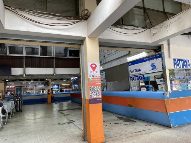 バンコクのエカマイバスターミナル